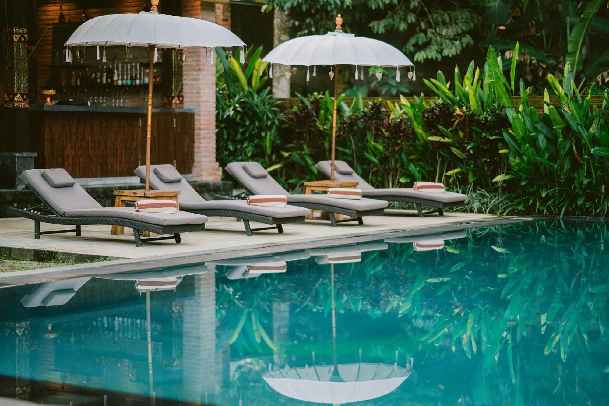De Umah Bali Eco Tradi Home Bangli Extérieur photo