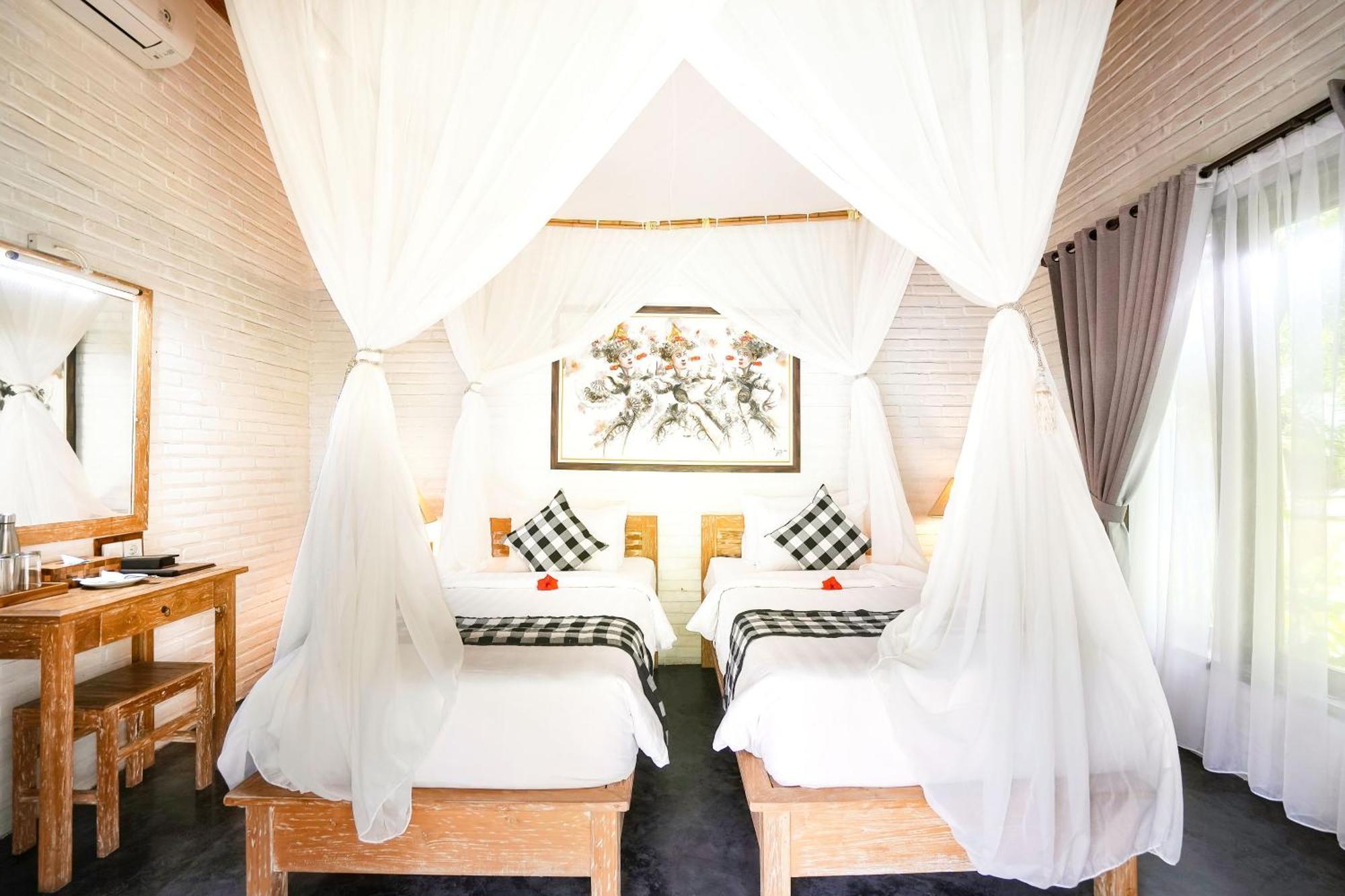 De Umah Bali Eco Tradi Home Bangli Extérieur photo