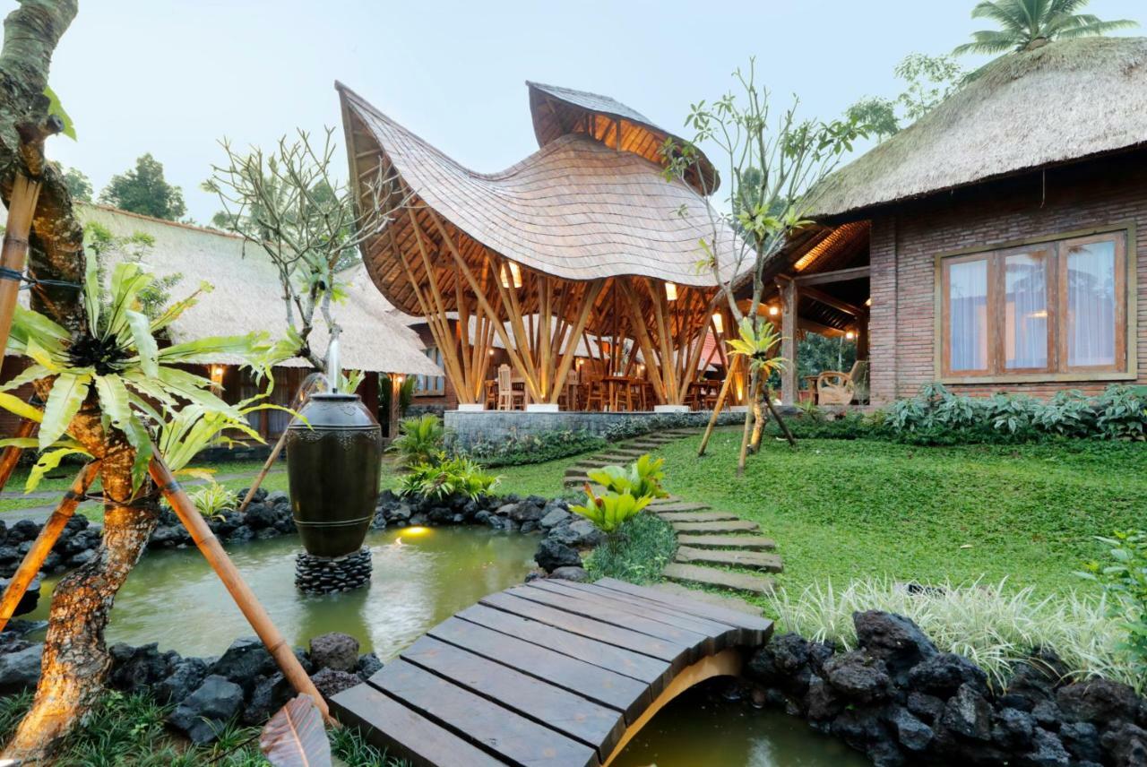 De Umah Bali Eco Tradi Home Bangli Extérieur photo
