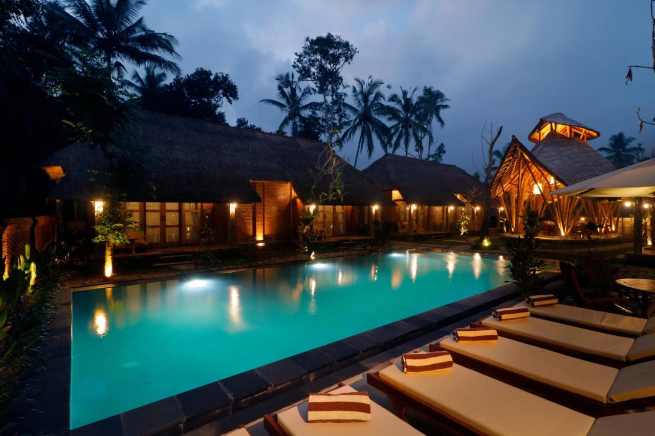 De Umah Bali Eco Tradi Home Bangli Extérieur photo